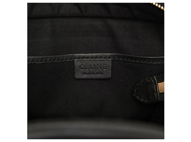 Céline Borsa a mano Celine Luggage Nano Shopper Nero - vista 5