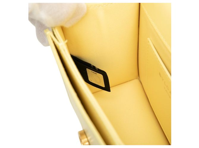 Bulgari Borsa a tracolla Bvlgari x Alexander Wang Serpenti in pelle gialla Giallo - vista 6