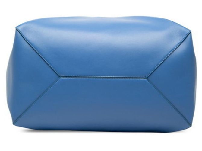 Loewe Puzzlefold Tote Horizontal Large Tasche Blau - Ansicht 3