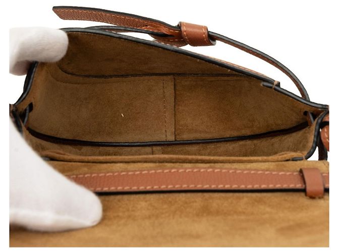 Borsa a tracolla Loewe Gate Dual Mini Marrone - vista 7