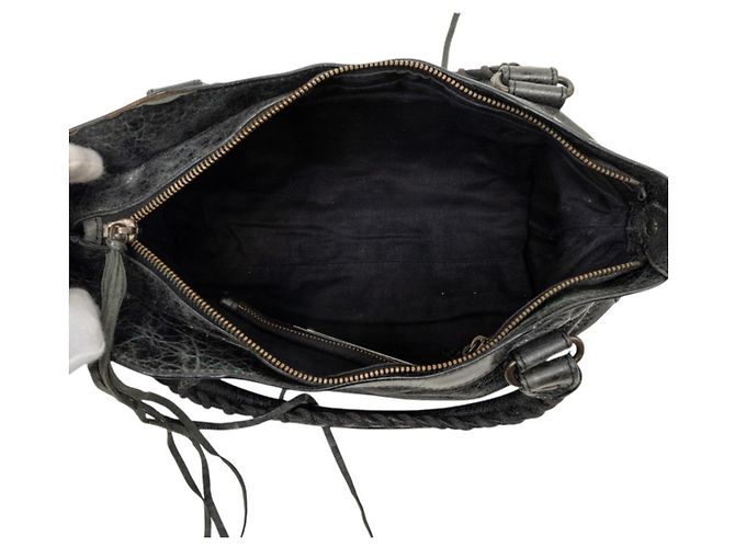 Borsa a tracolla Balenciaga The First Nero - vista 4