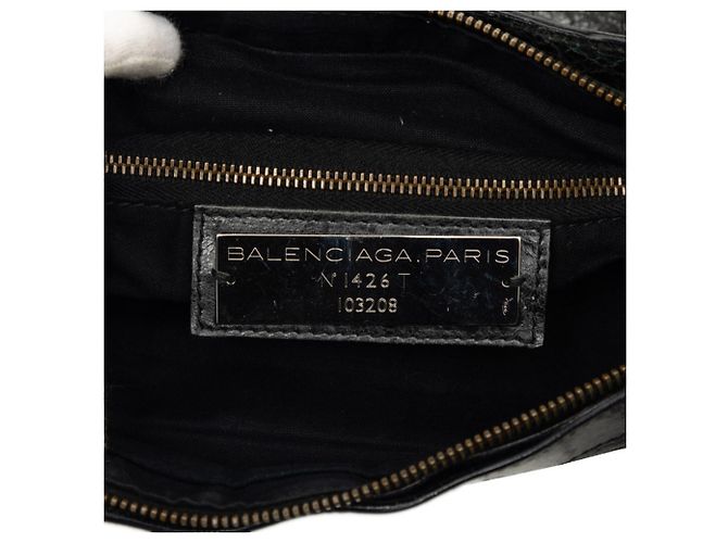 Borsa a tracolla Balenciaga The First Nero - vista 5