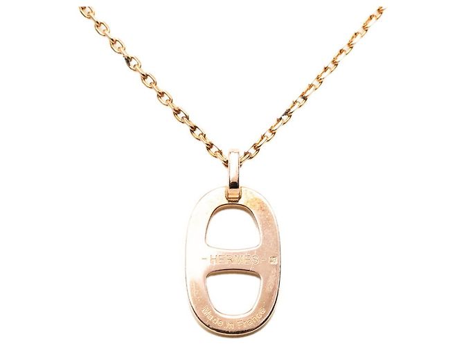 Hermès Collana Hermes Farandole PM Bianco D'oro Crudo - vista 2