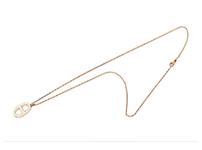 Hermès Collana Hermes Farandole PM Bianco D'oro Crudo - vista 3