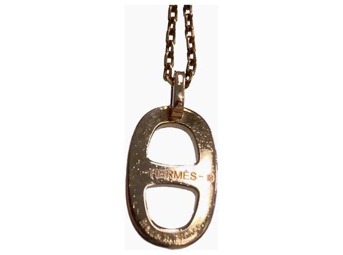 Hermès Collana Hermes Farandole PM Bianco D'oro Crudo - vista 4