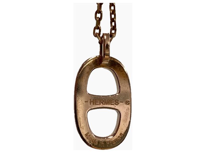 Hermès Collana Hermes Farandole PM Bianco D'oro Crudo - vista 5