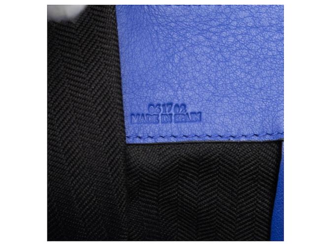 Loewe Anagram Hammock Small Handtasche Schwarz Blau - Ansicht 5