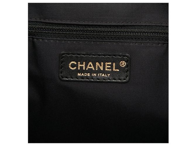 Borsa Tote Chanel New Travel Line Nero - vista 5