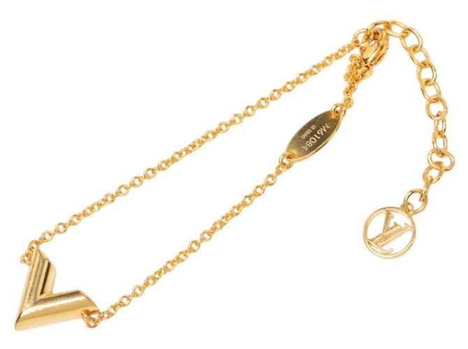 Bracciale Essential V Louis Vuitton D'oro - vista 4