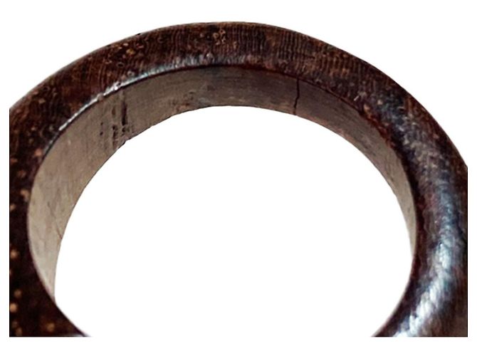 Hermès Hermes Sellier Ring Braun Silber - Ansicht 5