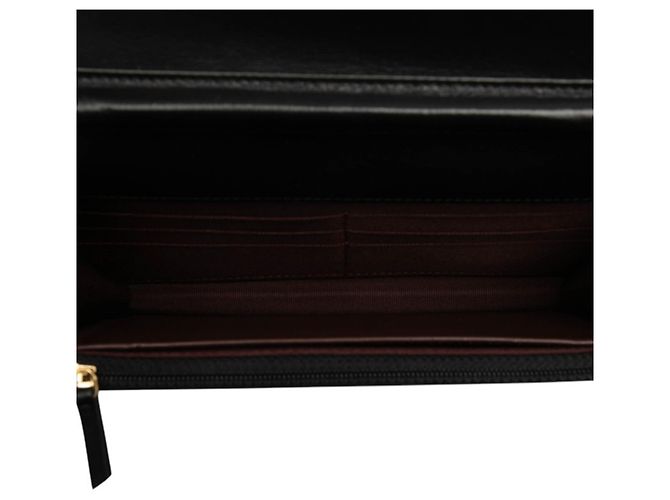 Borsa a tracolla con catena e portafoglio Chanel Matelassé Coco Mark Nero - vista 4