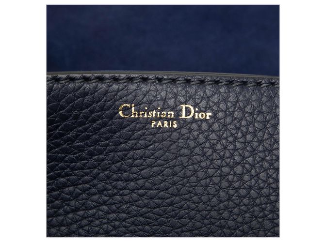 Borsa a tracolla Christian Dior Dior Evolution Blu navy - vista 5