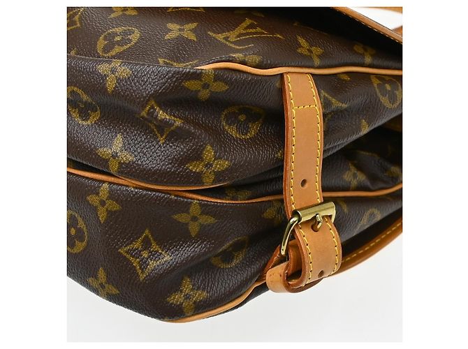 Louis Vuitton Saumur Monogram 30 Marrone - vista 7