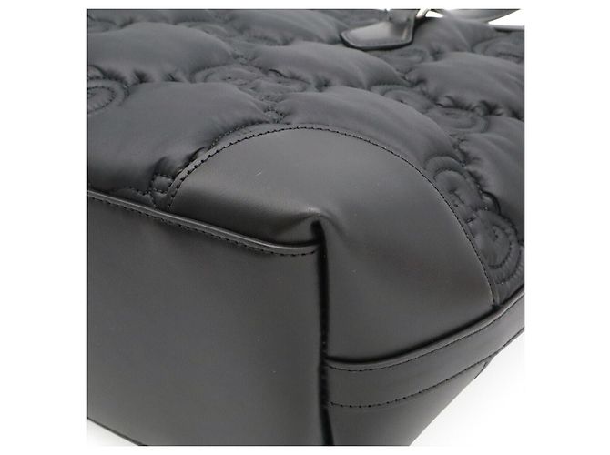 Borsa Tote Gucci GG Matelassé Nero - vista 3
