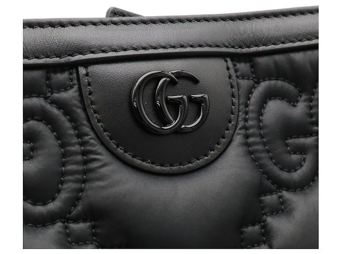 Borsa Tote Gucci GG Matelassé Nero - vista 6