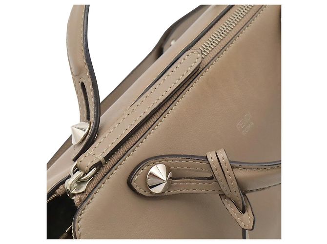 Fendi By The Way Medium Schultertasche Braun Beige - Ansicht 6