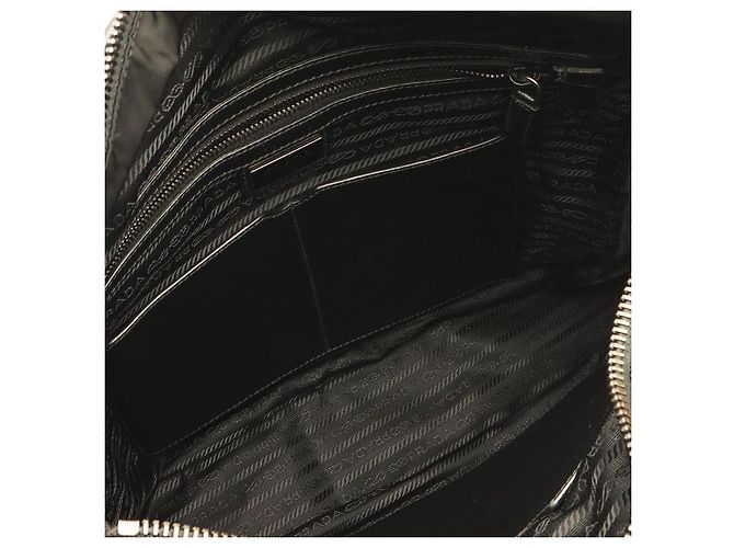 Prada Tote Bag aus Nylon Schwarz - Ansicht 7