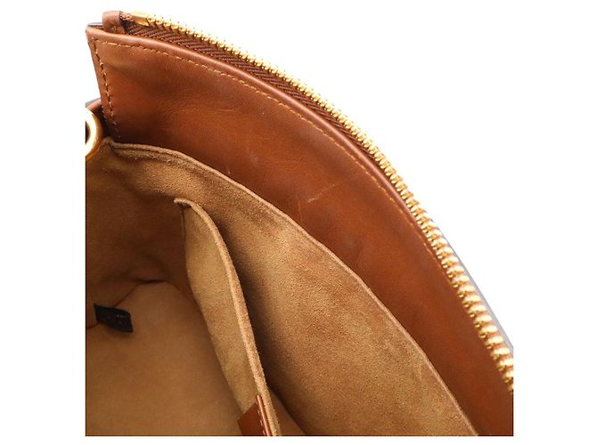 Borsa a tracolla Gucci GG Supreme Marrone Beige - vista 8