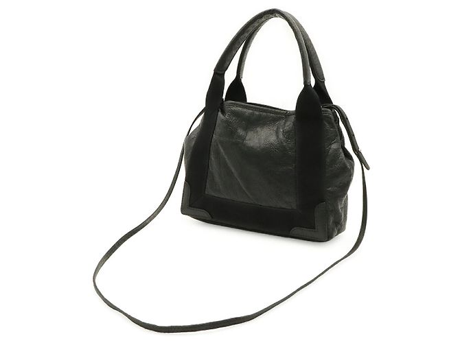 Borsa Tote Balenciaga Nera Nero - vista 2