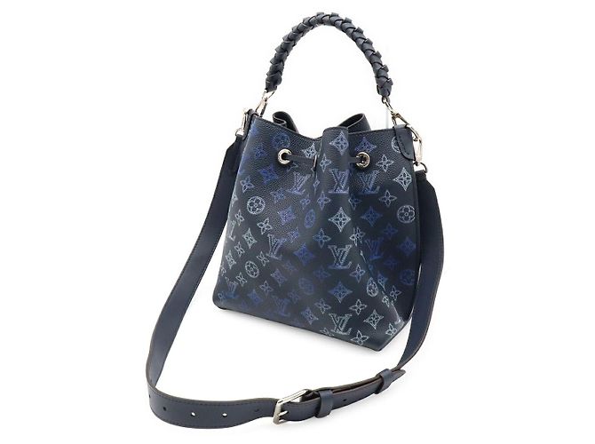 Bolso Tote Louis Vuitton Muria Azul - vista 2