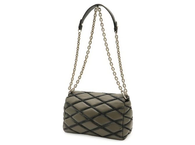 Borsa a tracolla Louis Vuitton Maltage Chain Grigio - vista 2