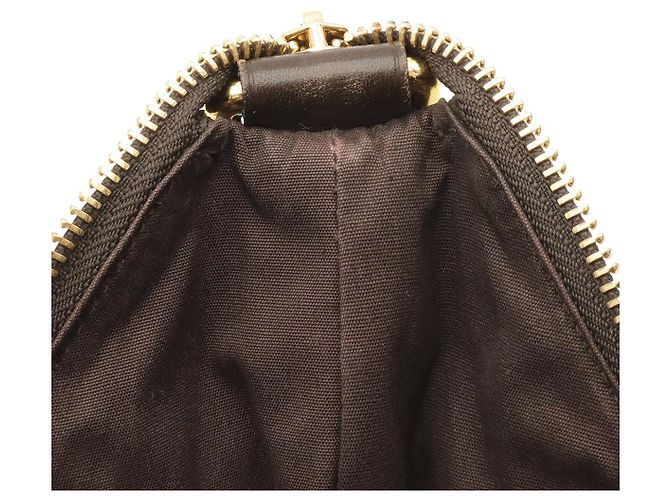 Borsa a spalla Louis Vuitton Rhapsody MM Marrone - vista 9