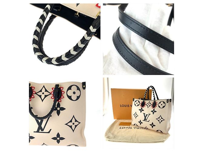 Borsa Tote Louis Vuitton OnTheGo GM Multicolore - vista 5