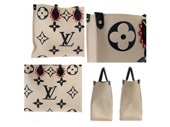 Borsa Tote Louis Vuitton OnTheGo GM Multicolore - vista 6