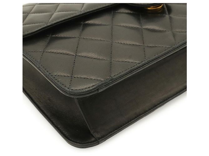 Chanel Matelasse Schultertasche mit Kette Schwarz - Ansicht 3