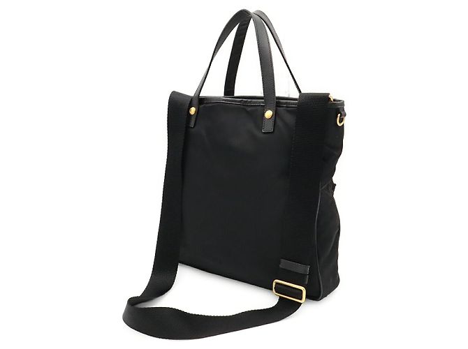 Borsa Tote e a Tracolla 2-Way Prada Nero - vista 2