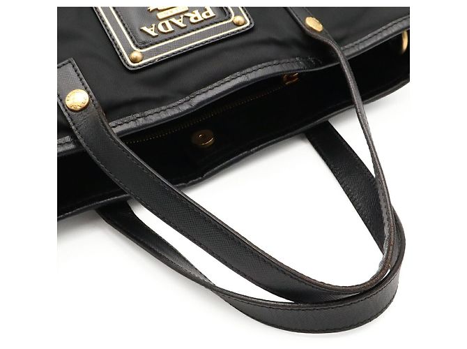 Borsa Tote e a Tracolla 2-Way Prada Nero - vista 4
