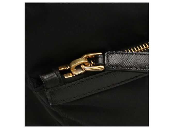 Borsa Tote e a Tracolla 2-Way Prada Nero - vista 7