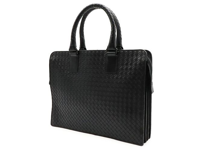 Borsetta Bottega Veneta Intrecciato Nero - vista 2