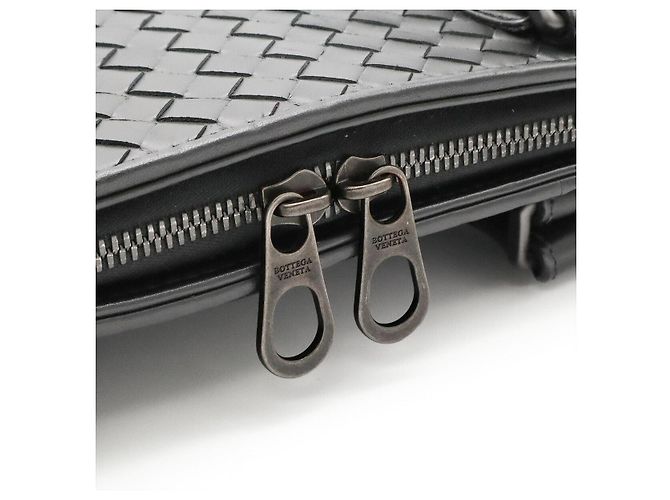 Borsetta Bottega Veneta Intrecciato Nero - vista 5