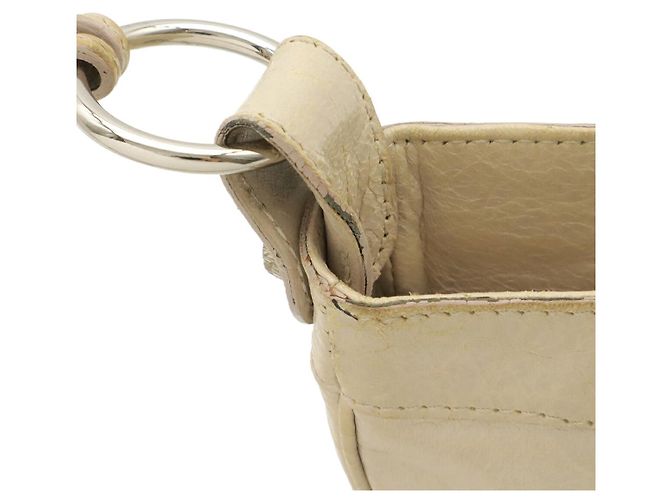 Borsa a spalla Balenciaga Giant Hip Marrone Beige - vista 4