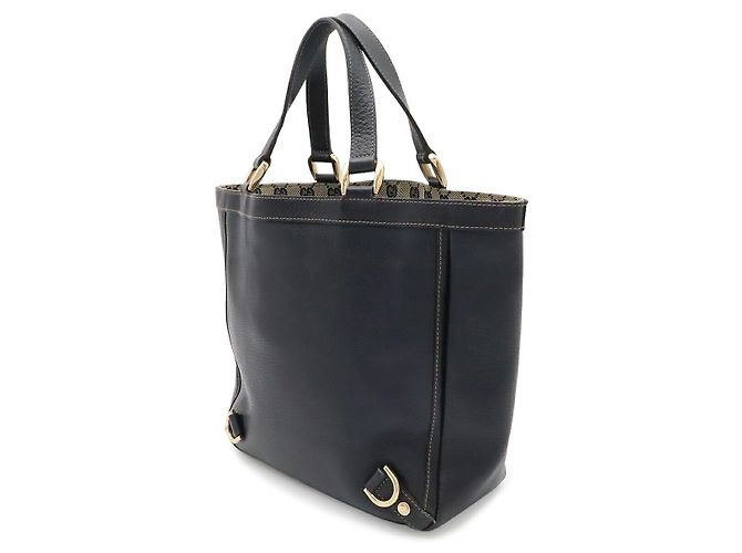 Borsa Tote Gucci GG Canvas Abbey Line Blu - vista 2