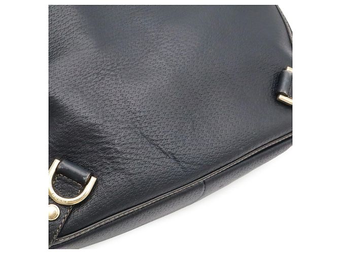Borsa Tote Gucci GG Canvas Abbey Line Blu - vista 8