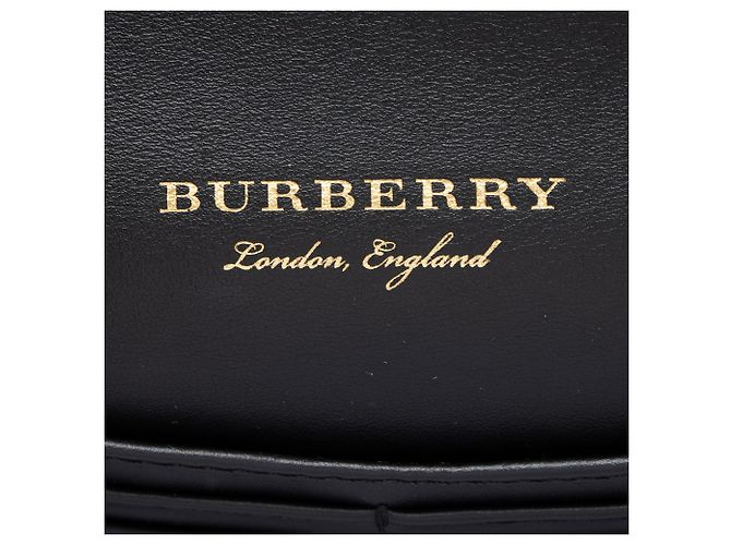 Borsa a tracolla Small Burberry House Check Madison Buckle Marrone Beige - vista 8