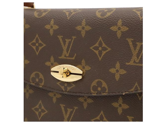 Borsa Louis Vuitton Monogram Marrone - vista 8