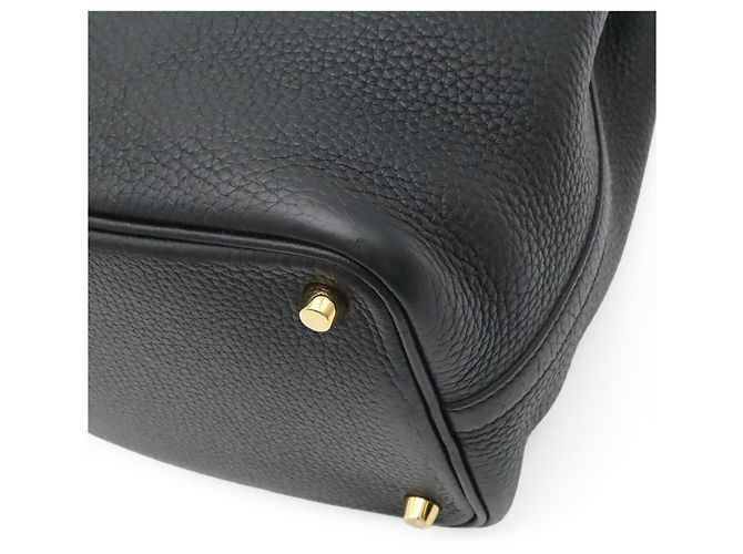 Hermès Borsa Hermes Picotin Lock PM Nero - vista 4