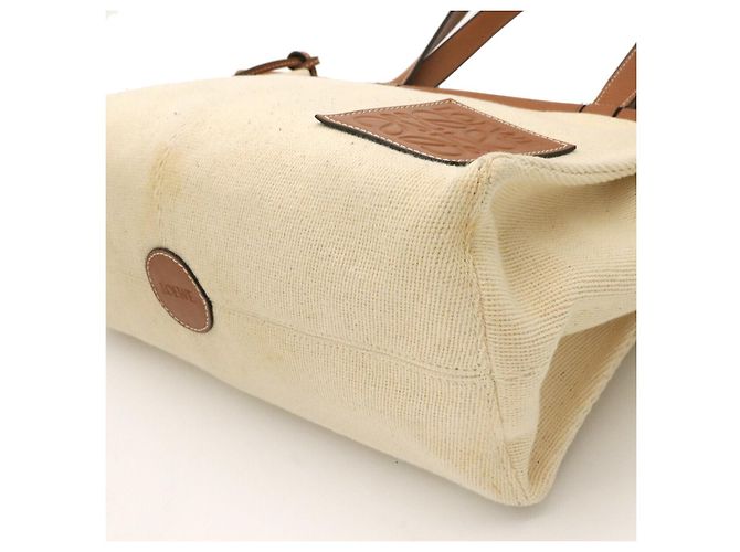 Borsa Tote Cushion Loewe in tessuto Multicolore - vista 3