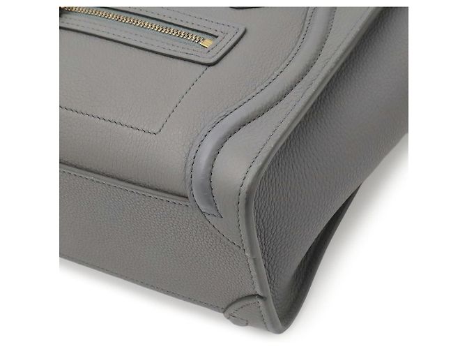 Céline Bolsa Celine Nano Luggage Preto - vista 3