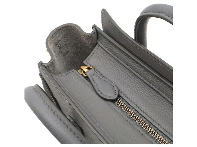 Céline Bolsa Celine Nano Luggage Preto - vista 5