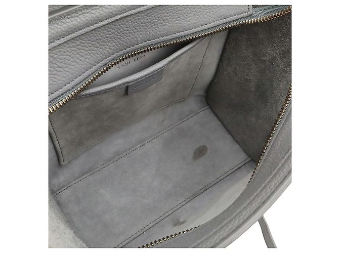 Céline Bolsa Celine Nano Luggage Preto - vista 6