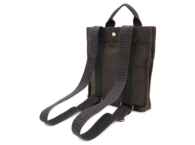 Hermès Sac Ad PM Backpack Gris - vista 2
