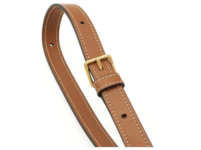 Céline Celine Triomphe Folco Schultertasche Medium Braun - Ansicht 4