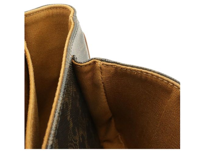 Céline Celine Triomphe Folco Schultertasche Medium Braun - Ansicht 7