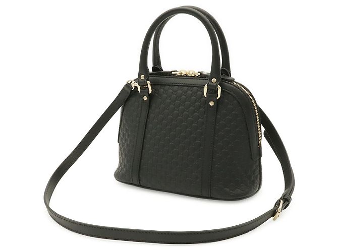 Gucci Micro Guccissima Handtasche Schwarz - Ansicht 2
