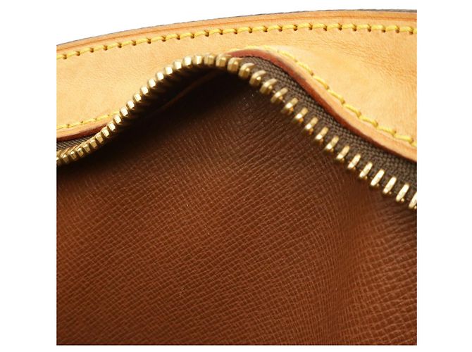 Louis Vuitton Monogram Drouot Schultertasche Braun - Ansicht 8