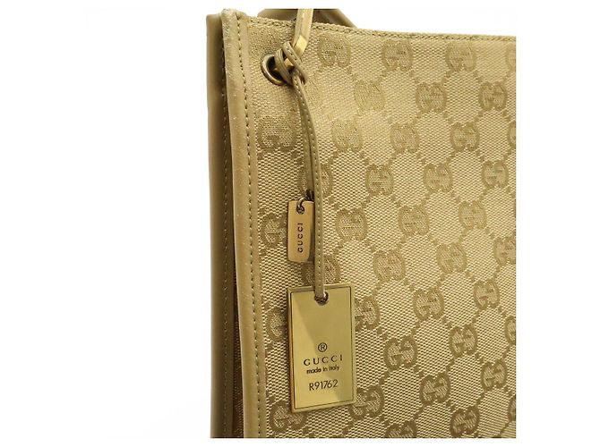 Borsa a tracolla Gucci GG Canvas Marrone Beige - vista 8